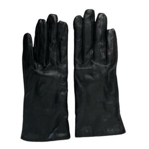 Fownes Brothers black leather gloved handcrafted Made in Ethiopia